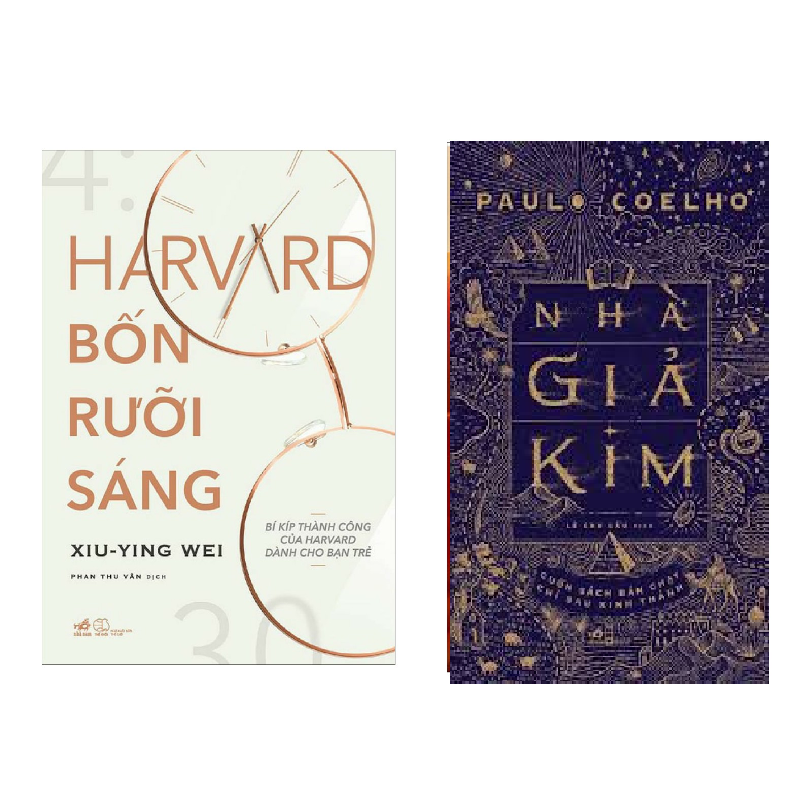 Combo 2 cuốn Harvard Bốn Rưỡi Sáng Nhà Giả Kim Kỹ Năng Mềm