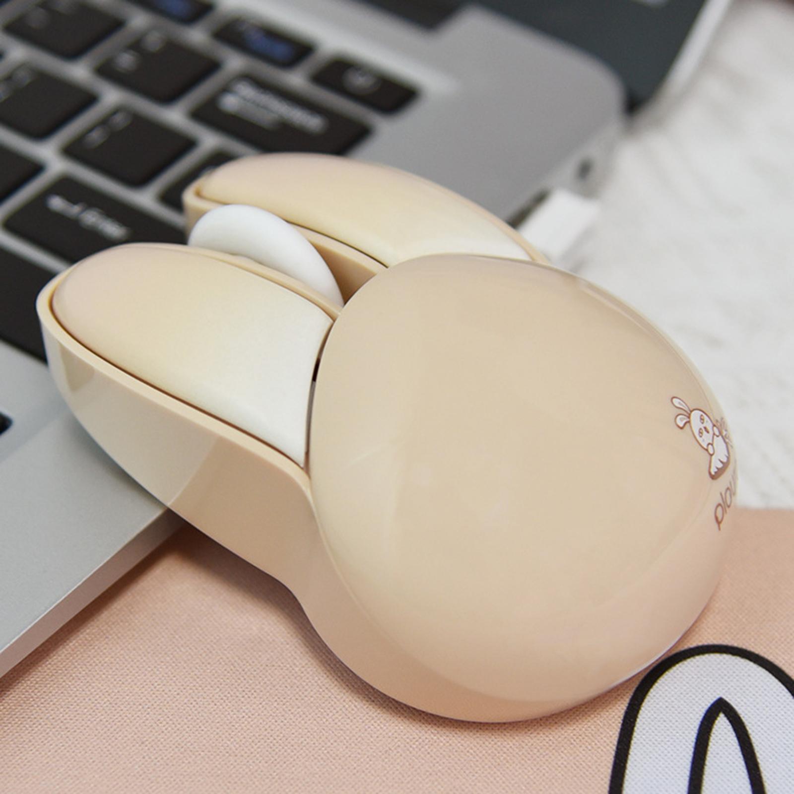 Wireless Computer Mouse 1200 DPI Lightweight Ergonomic for Desktop Computer