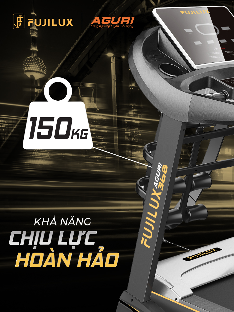 Máy chạy AFT 368LE cao cấp - Hàng chính hãng