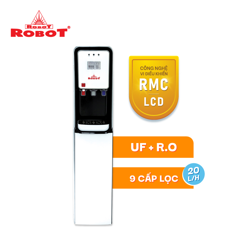 Máy Lọc Nước ROBOT Nóng Lạnh - R.O + UF + Hydrogen - RG-PRO 9WKT-UR (Hàng chính hãng)