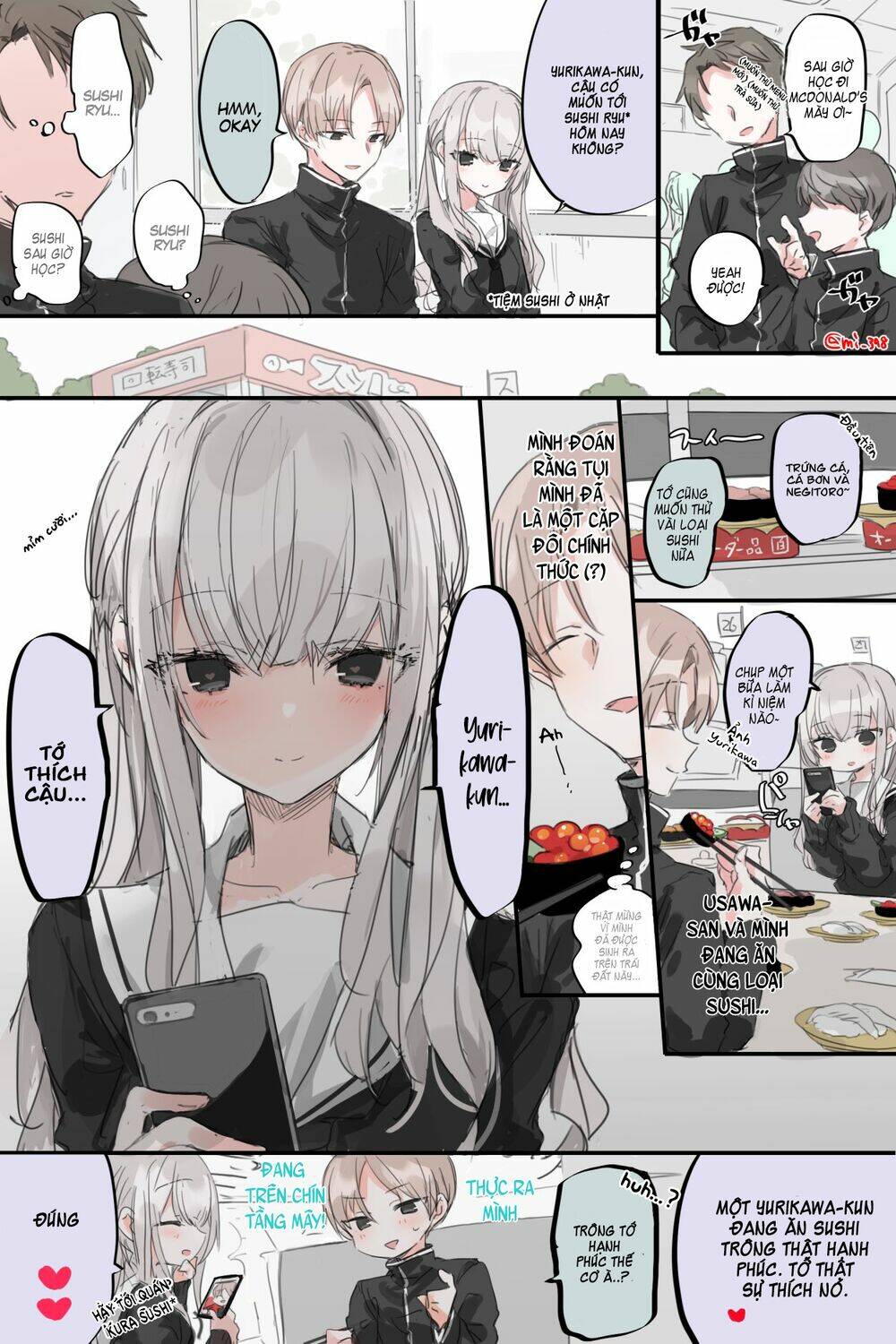 cô bạn dễ thương cùng bàn chapter 2 1