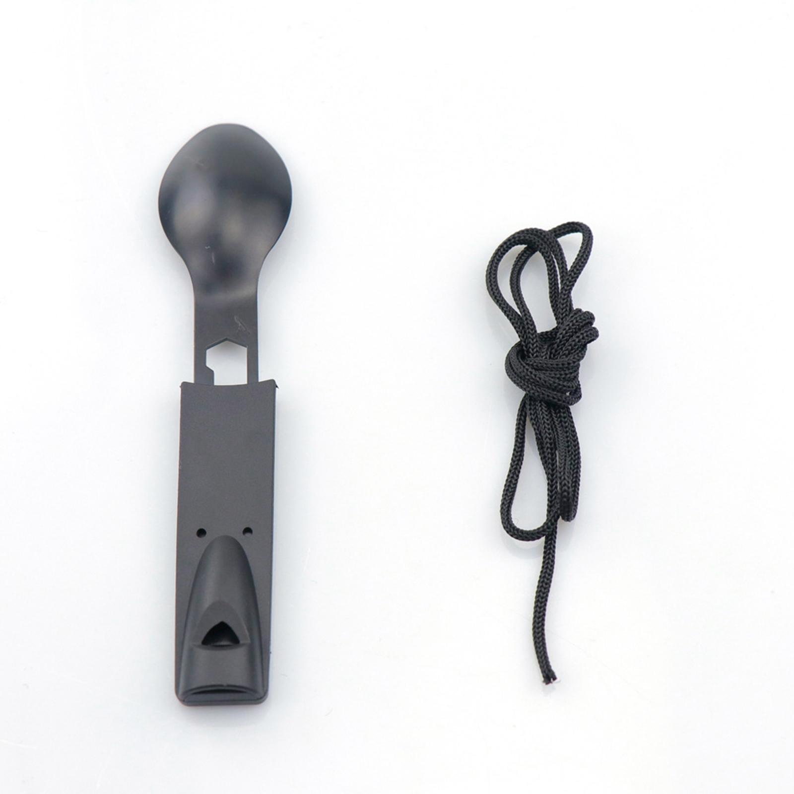 8 in1 Multifunction Tableware Spoon Camping Bottle Opener Fork Knife