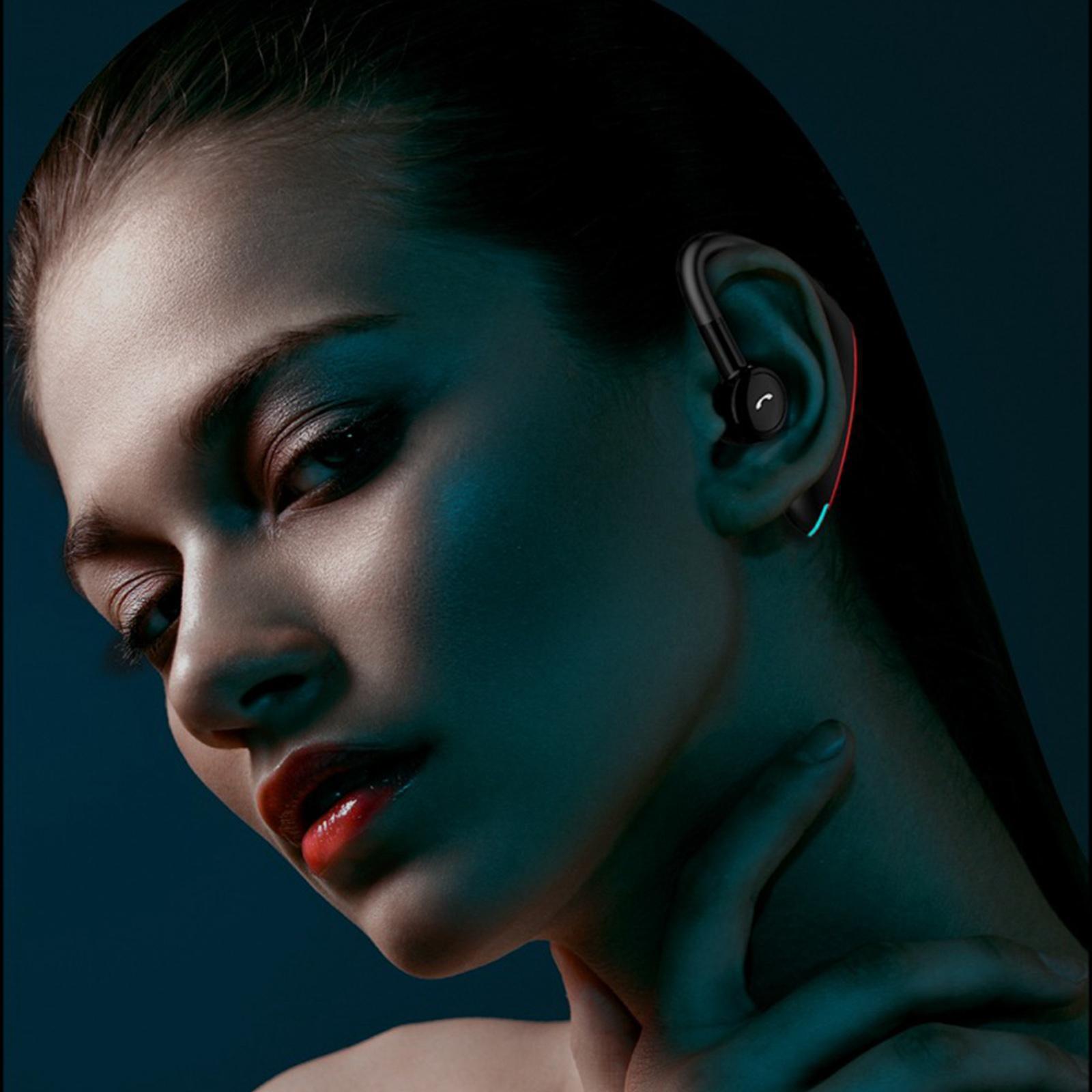 Bluetooth Earpiece Handsfree Headset Business Number Report Driving