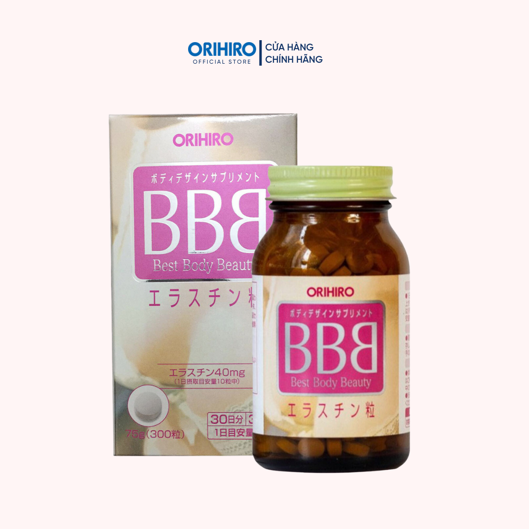 Viên uống ORIHIRO BBB Best Beauty Body  300 viên/hộp