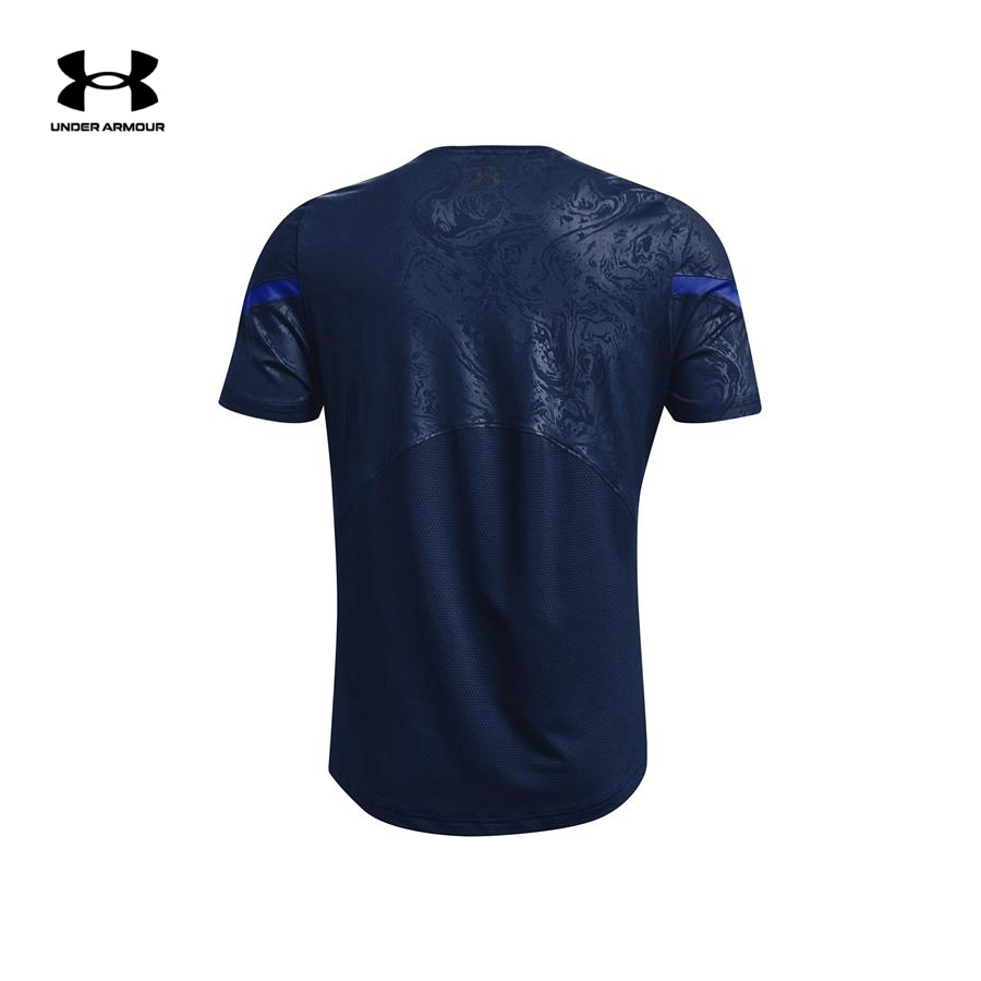 Áo thun tay ngắn thể thao nam Under Armour RUSH 2.0 EMBOSS SS - 1370318-408