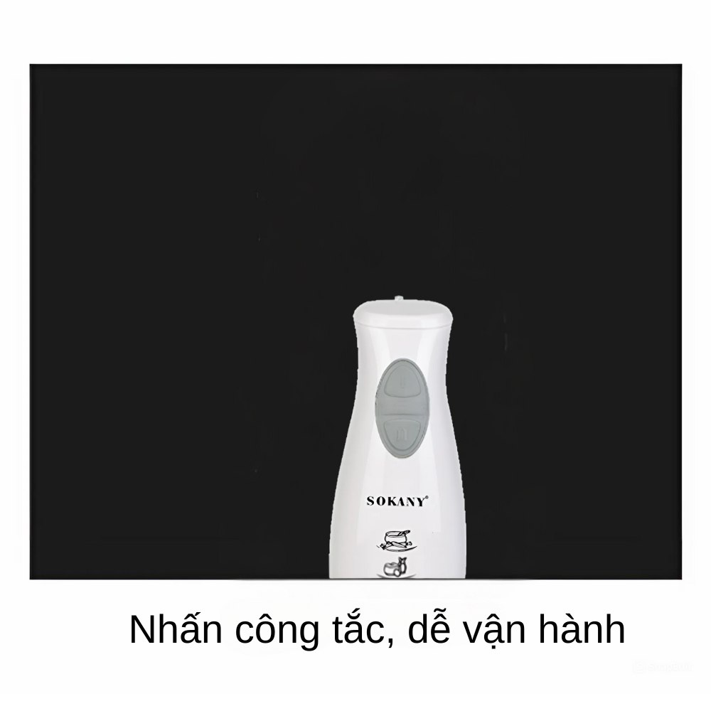 Máy xay cầm tay đa năng 4in1 SOKANY HB230A công suất cao 1000W máy đơn, máy xay sinh tố cầm tay đa năng cao cấp - HÀNG CHÍNH HÃNG - DELIYA