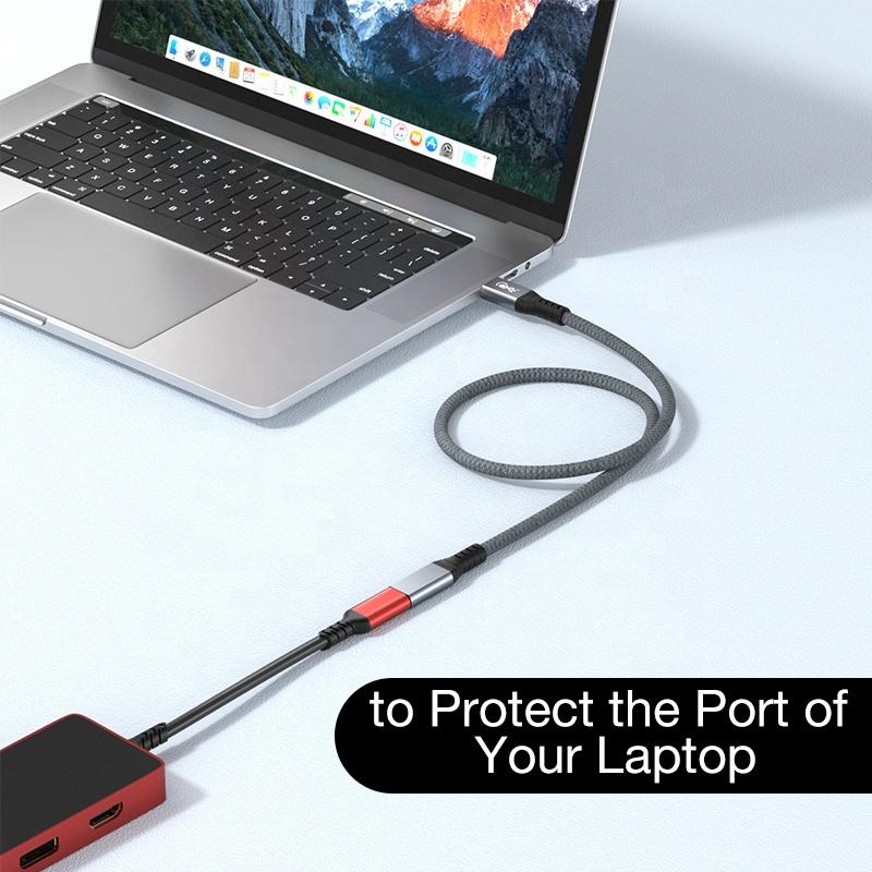 Ult-Unite Thunderbolt 4 USB C mở rộng Cáp USB4 mở rộng cáp dữ liệu 40Gbps 8K@60Hz PD 5A/100W Type-C Data cho MacBook Pro Color: USB4 Mext