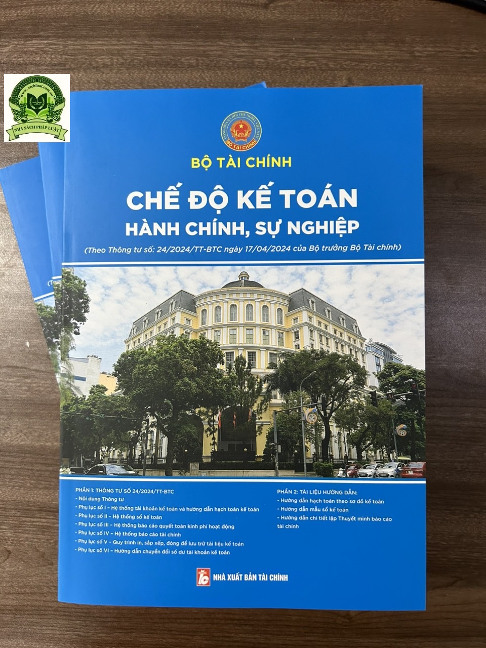 Sách Chế Độ Kế Toán Hành Chính, Sự Nghiệp (theo Thông tư 24/2024/TT-BTC)