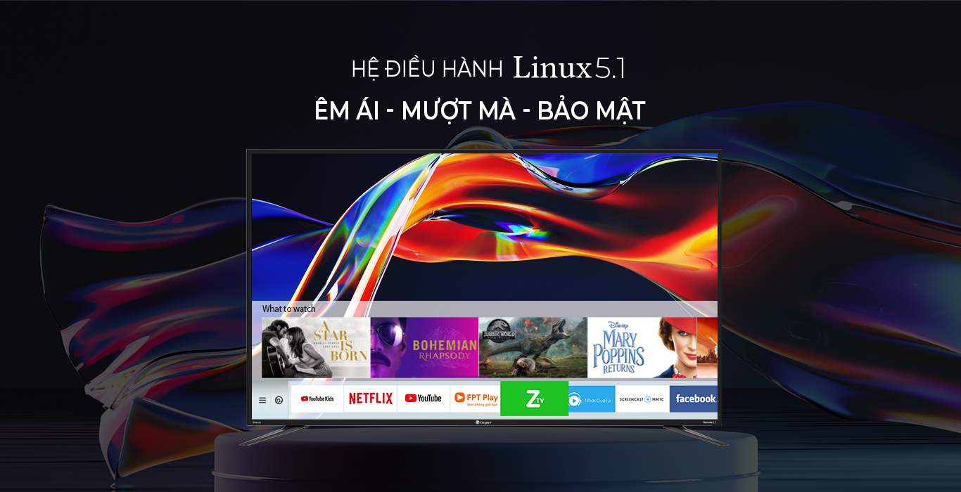 Smart Tivi Casper 4K 58 Inch 58UX5200
