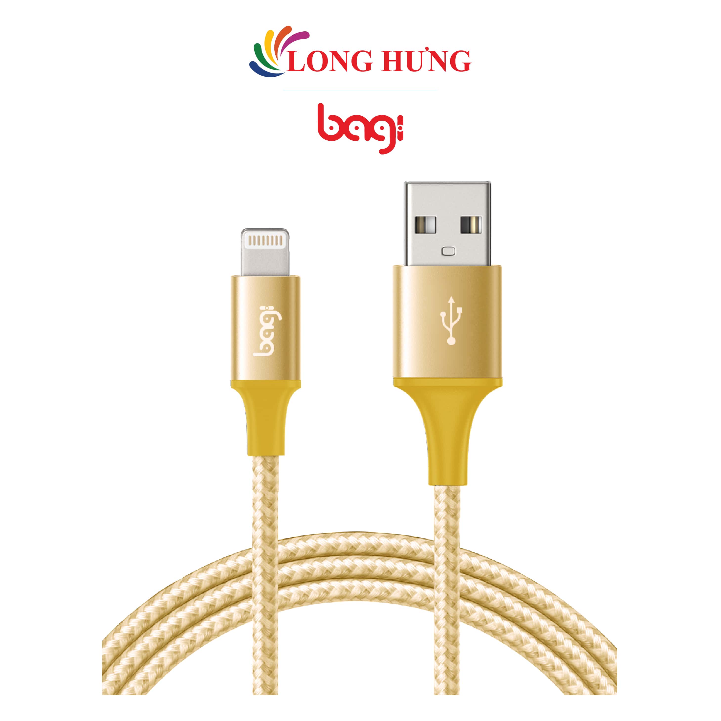 Cáp Lightning Bagi dây dù 1m IS100 - Hàng chính hãng