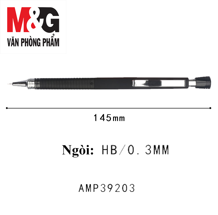 Chì Bấm Thân Trơn HB (0.3mm) M&amp;G AMP39203