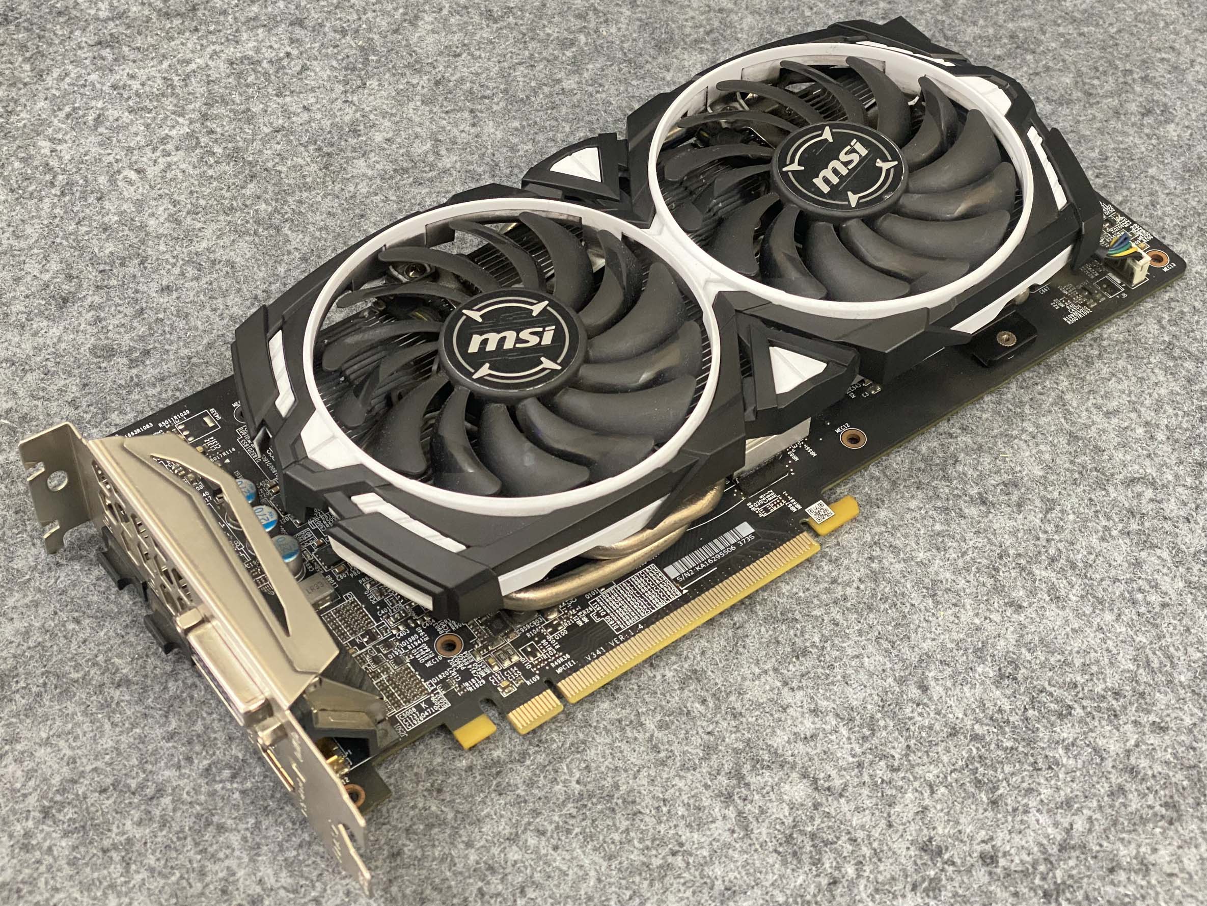 Card màn hình VGA MSI RX570 8GB ARMOR OC