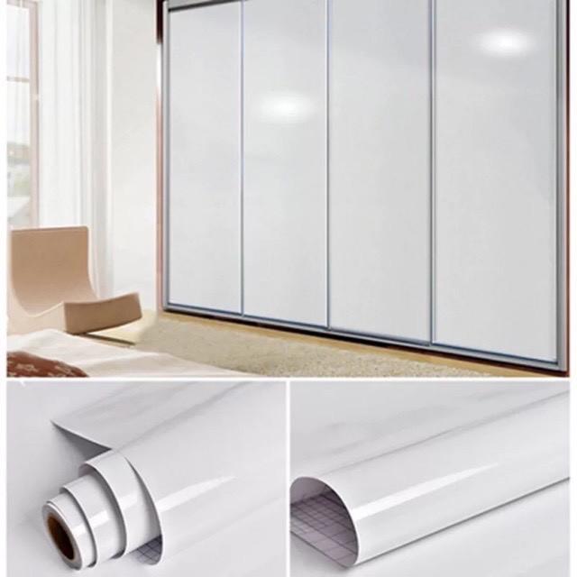 DECAL MÀU - GIẤY DÁN TƯỜNG , bàn , tủ có sẵn keo màu trơn