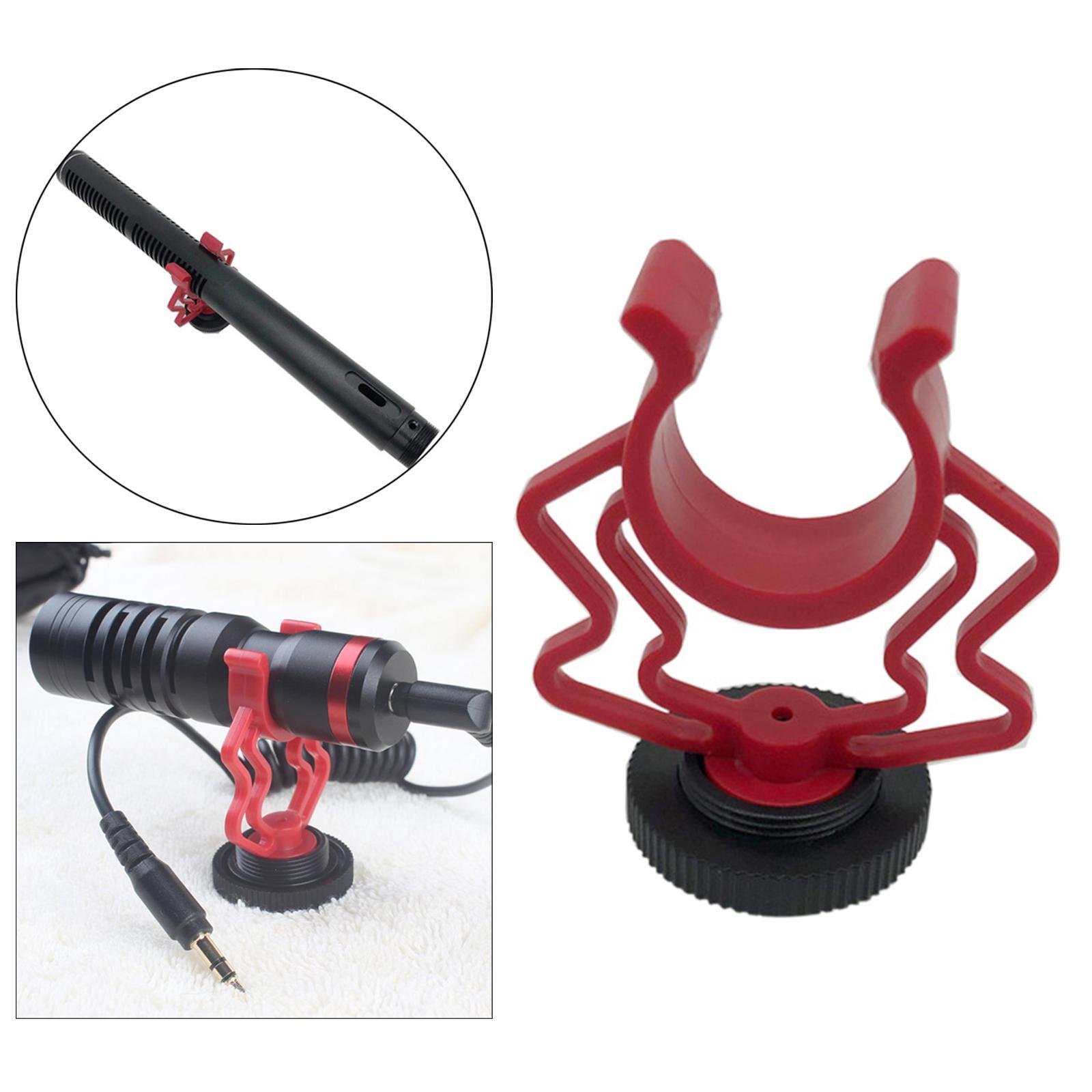 1 Piece Cold Shoe Mount Adapter Mic Bracket Durable Adapter for Video Phone