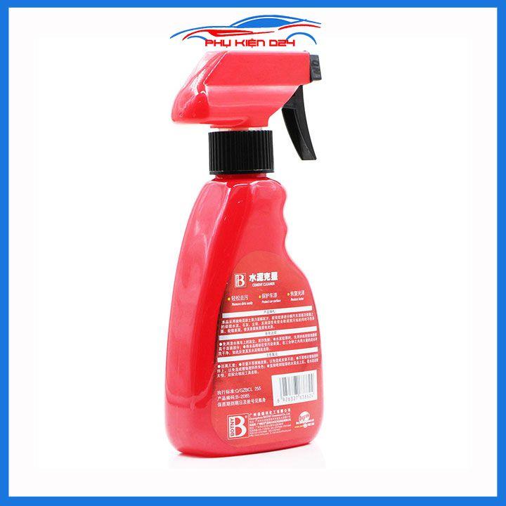 Chai xịt tẩy xi măng dính cửa kính vỏ ô tô Botny B-2085 an toàn hiệu quả dung tích 275ml