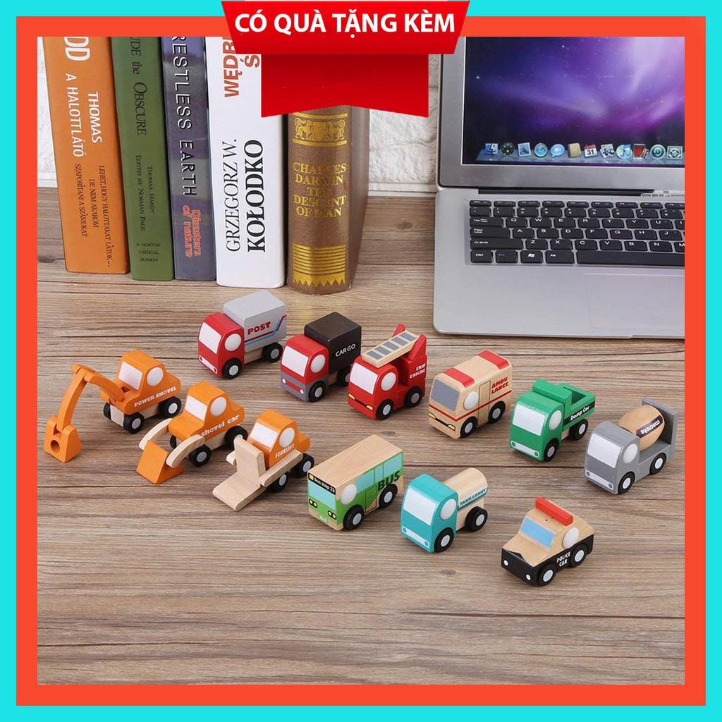 Bộ xe đồ chơi gỗ CARGOOD