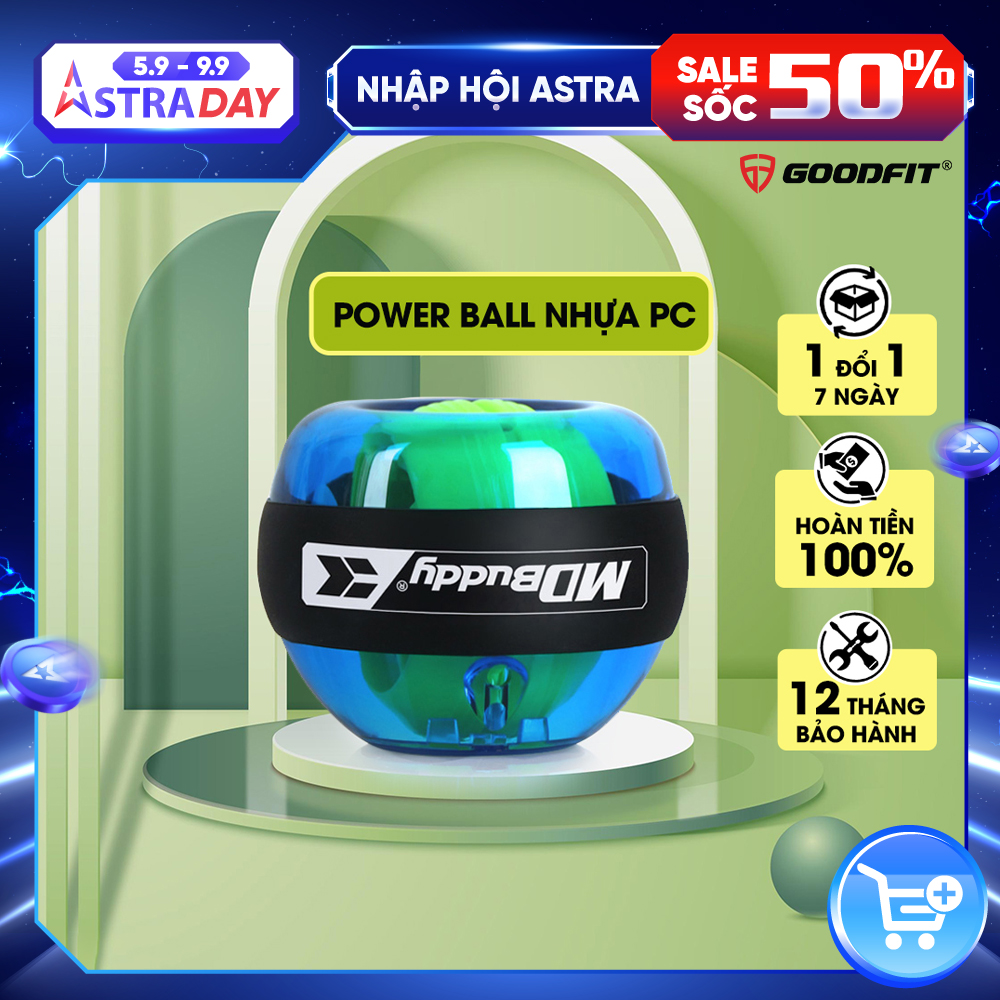 Bóng xoay tập lực cổ tay Power Ball MDBuddy MD1118