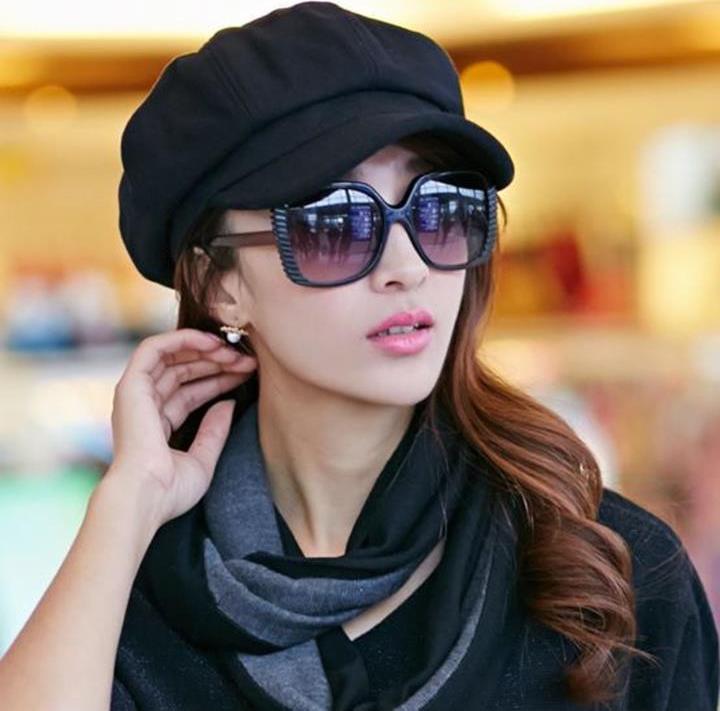 Nón beret nữ, mũ beret nữ thời trang mới dn19110704