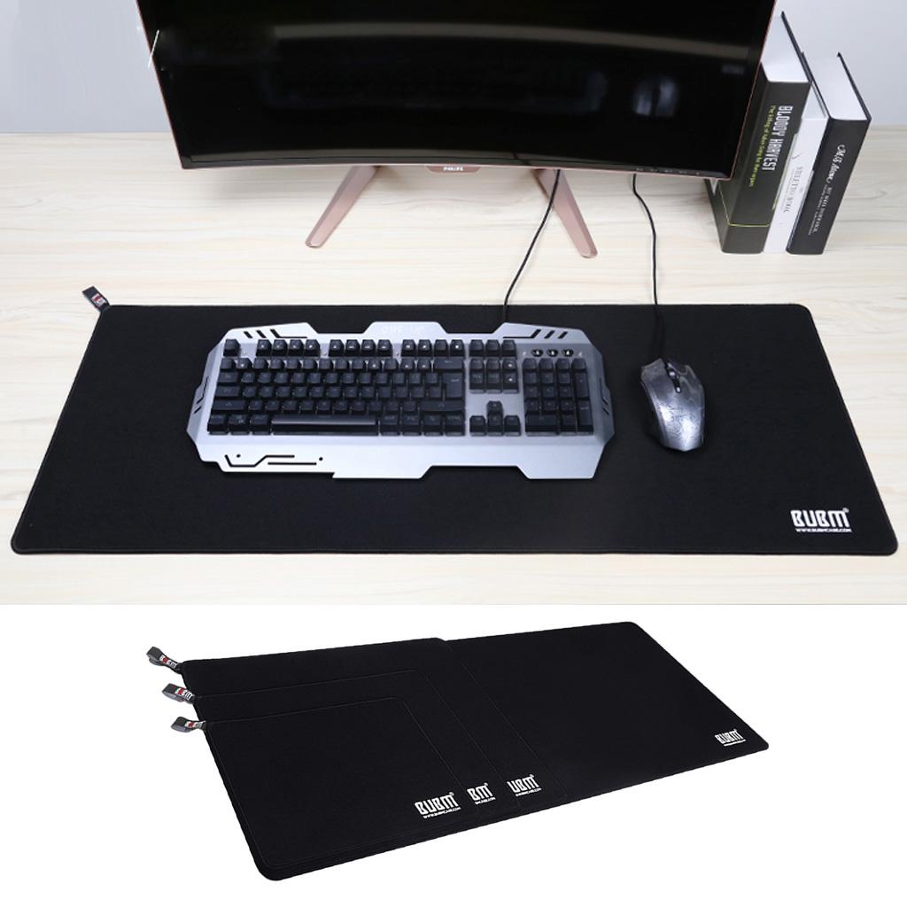 Gaming Mouse  Thick Office Non-slip Mouse Mice Mat Black