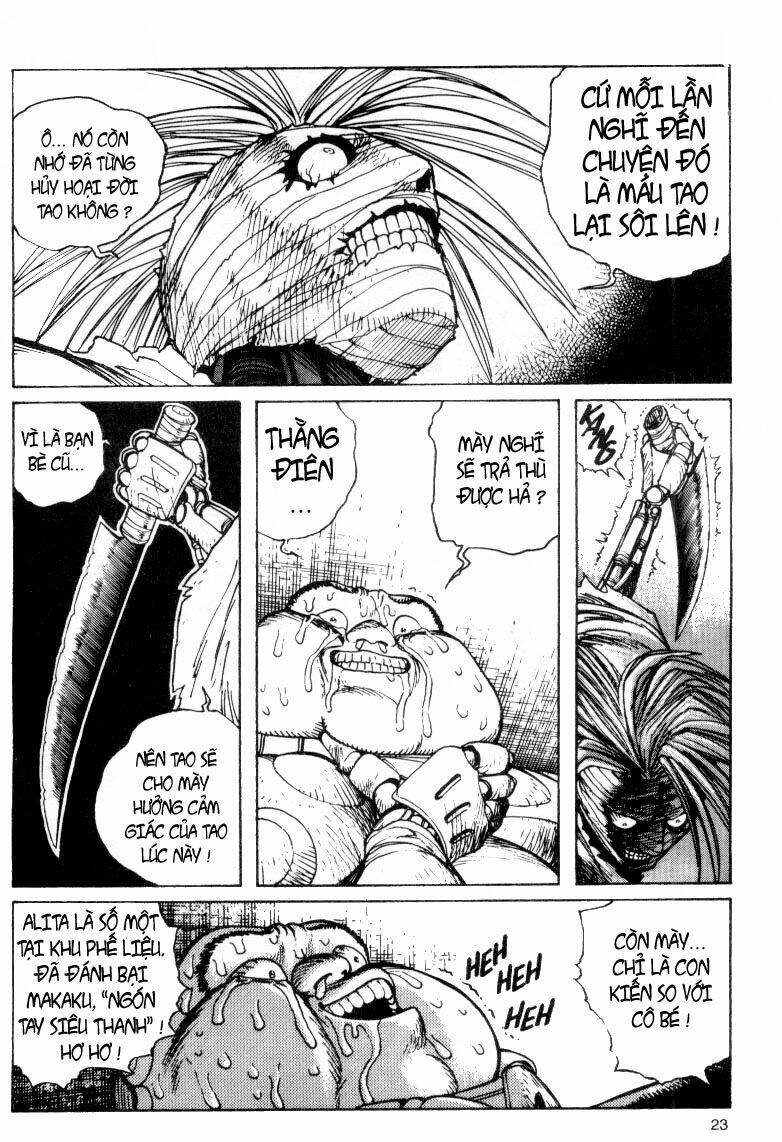 thiên thần chiến tranh alita chapter 23 25