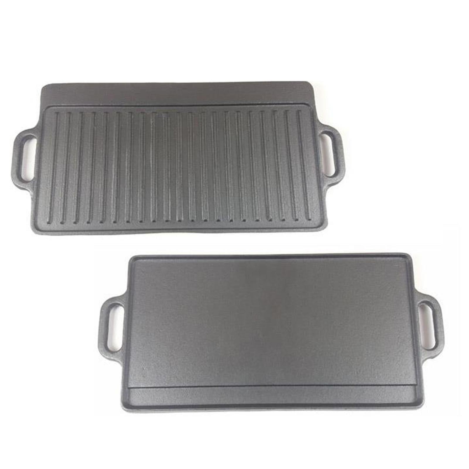 Korean Style Barbecue Grill Cast Iron Griddle for Parties Bbq Picnics