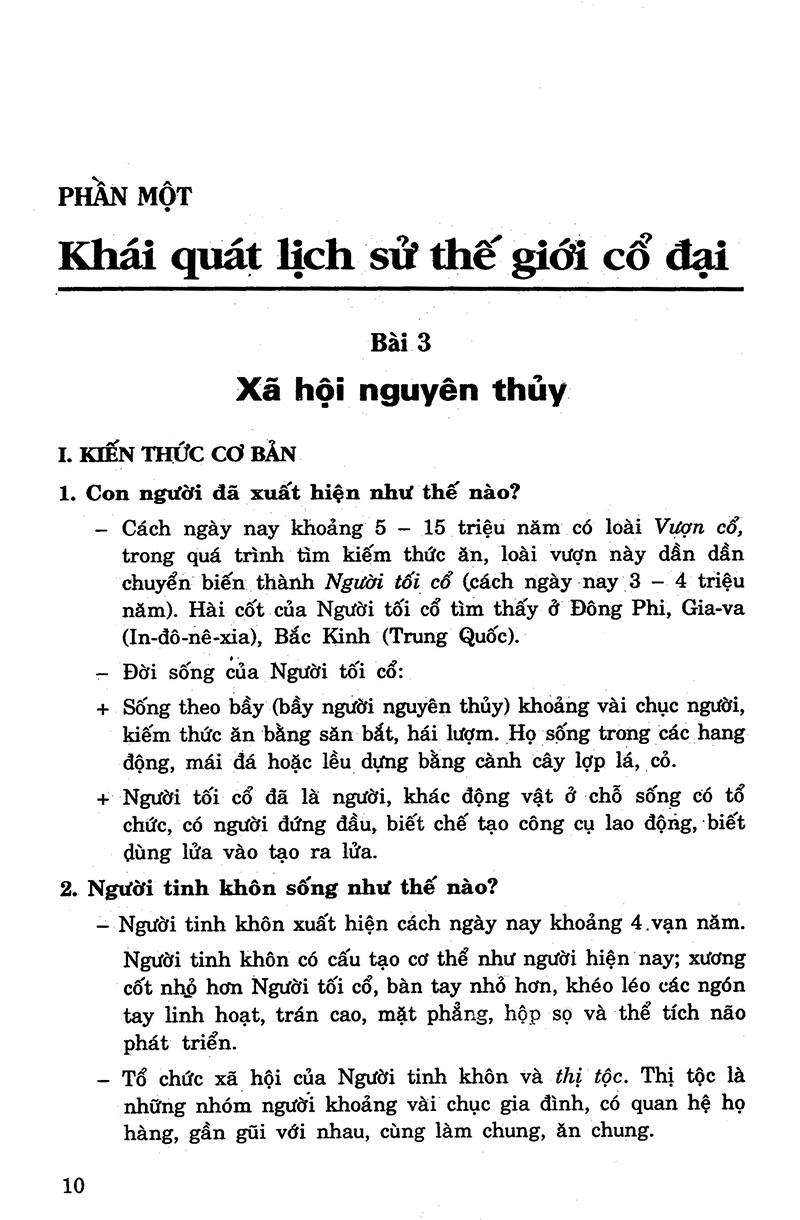Để Học Tốt Lịch Sử Lớp 6