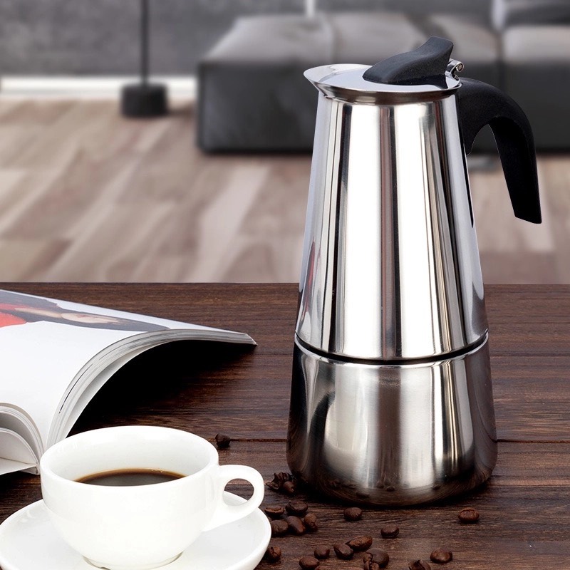 Bình Pha Cafe Moka Pot Kiểu Ý