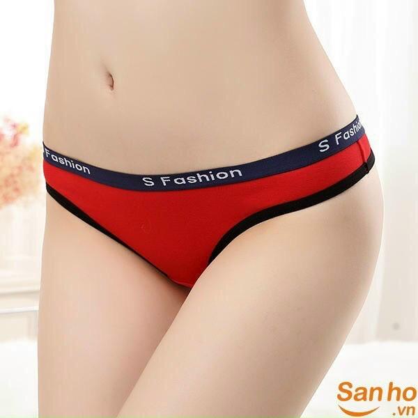 Quần lót lọt khe cotton thời trang cạp chữ cá tính siêu sexy QC/196