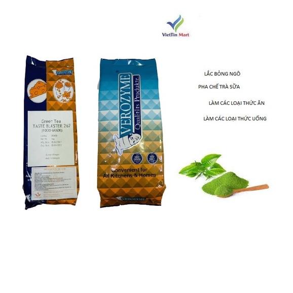 Ột Lắc Vị Trà Xanh Malaysia - Green Tea Taste Blaster - 1KG/túi - Đậm vị thơm lừng trà xanh, hàng chính hãnG