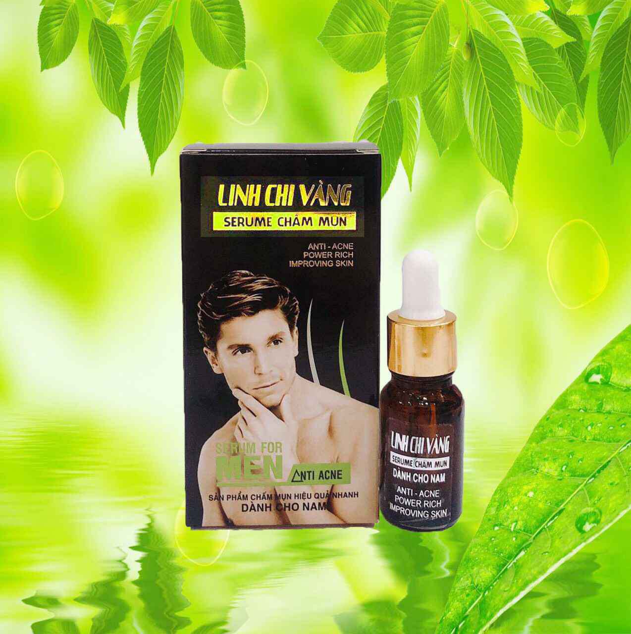 LINH CHI VÀNG serum chấm mụn 18ml