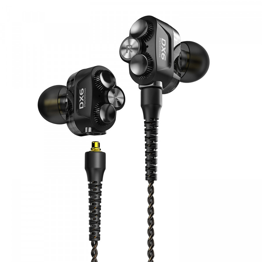 Tai Nghe Có Dây Plextone DX6 Triple Hybrid Drivers Có Mic- Hàng Chính Hãng