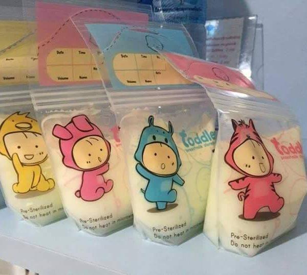 Combo 02 Hộp túi trữ sữa Toddler thailan-100ml 28 túi