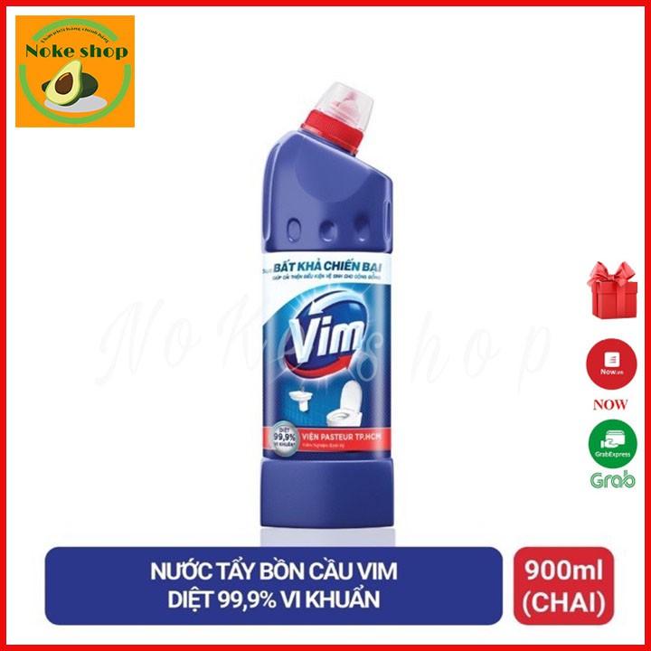 Nước Tẩy Bồn Cầu Vim Diệt Khuẩn (900ml) - Xanh Biển