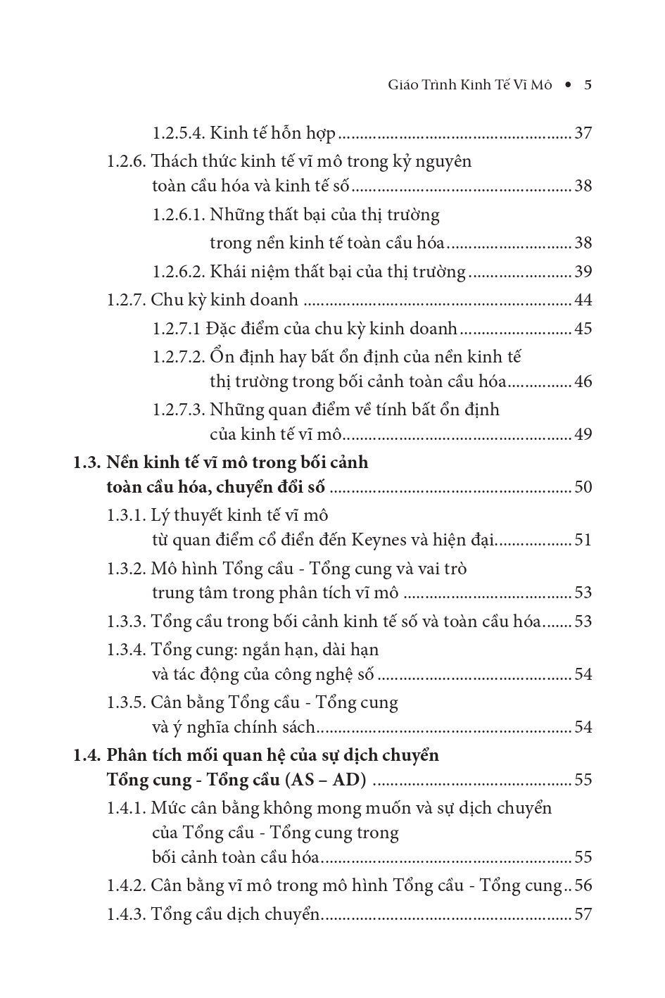 Giáo Trình Kinh Tế Vĩ Mô Trong Bối Cảnh Toàn Cầu Hoá