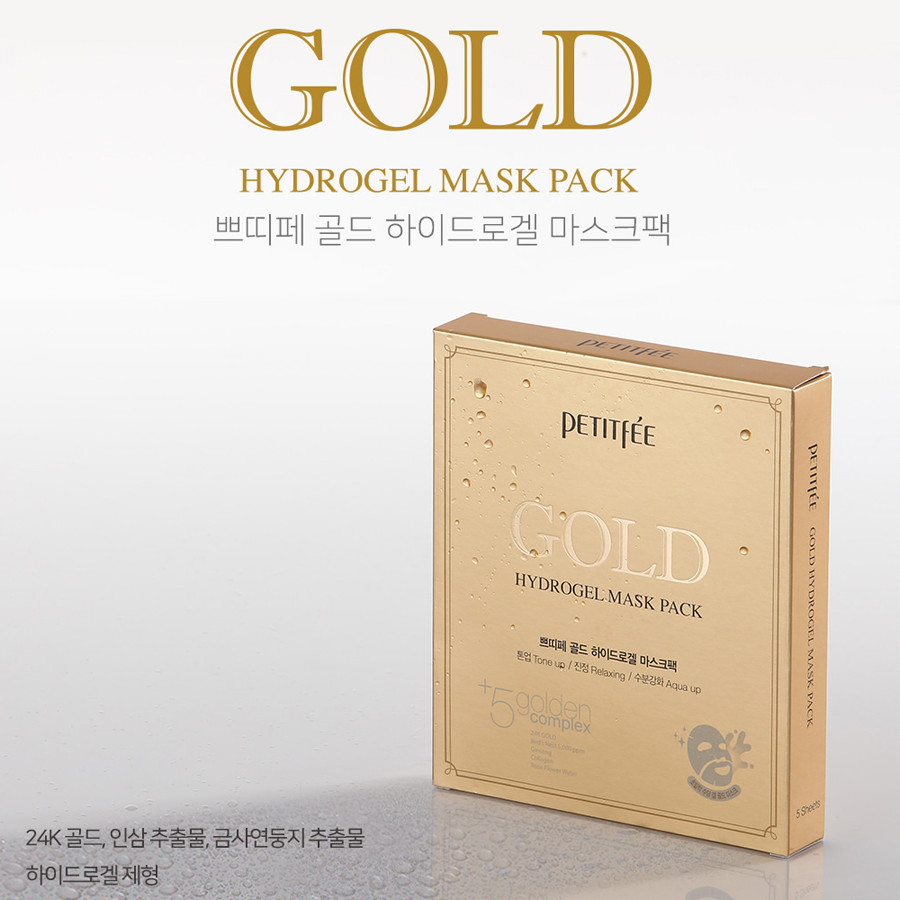 Mặt nạ cao cấp PETITFEE Gold Hydrogel