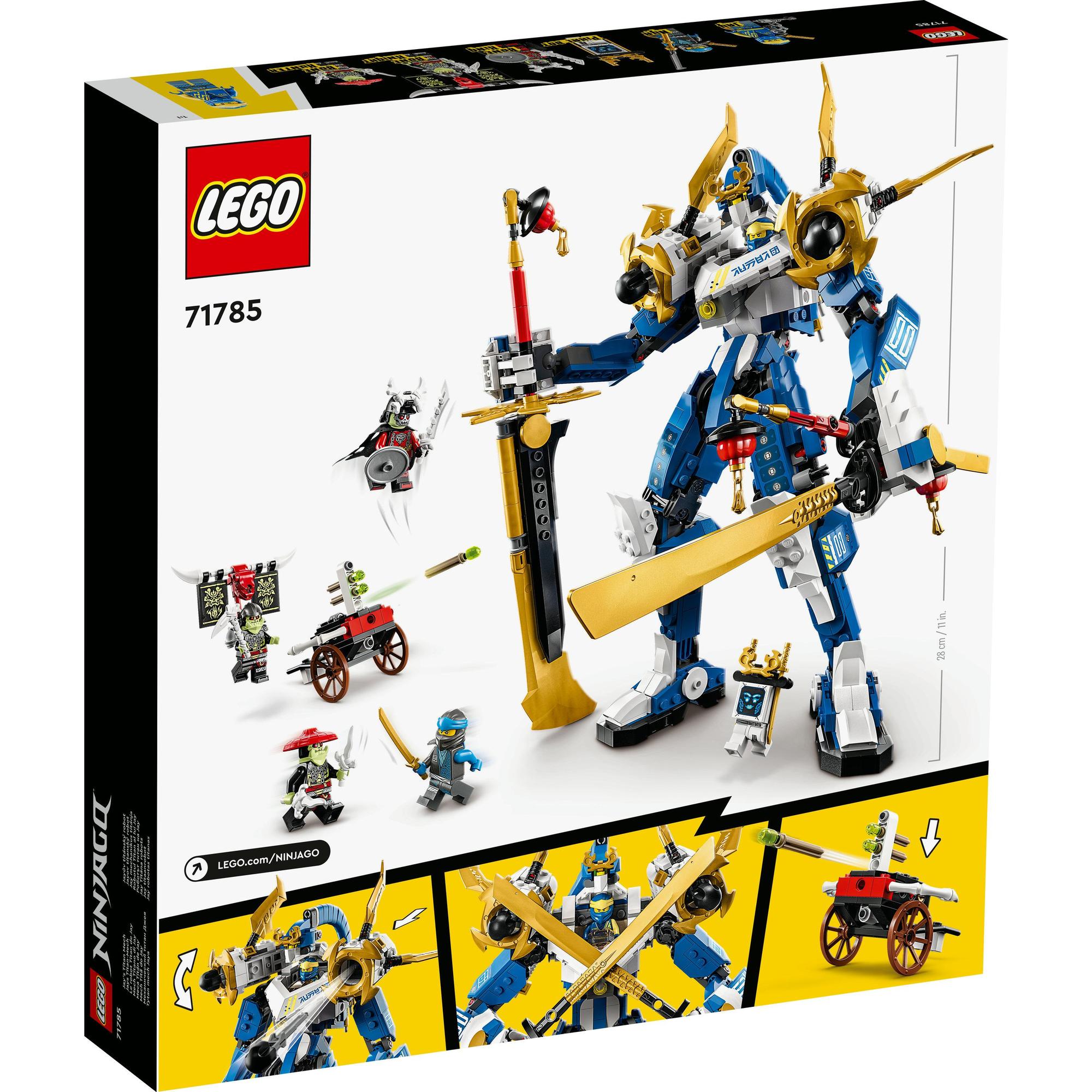 LEGO Ninjago 71785 Chiến Giáp Titan Của Jay (794 Chi Tiết)