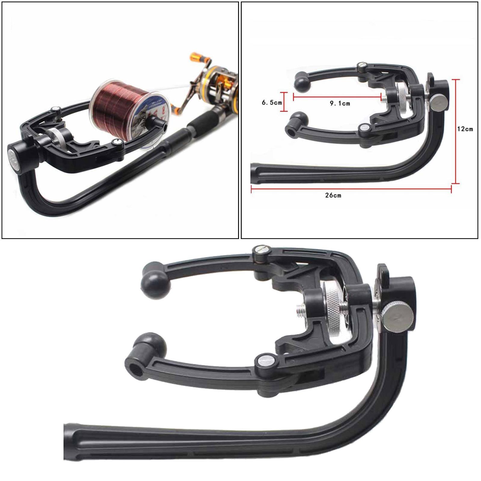 Pro PVC Fishing Fishing Twine Spooling System Winding Spooler