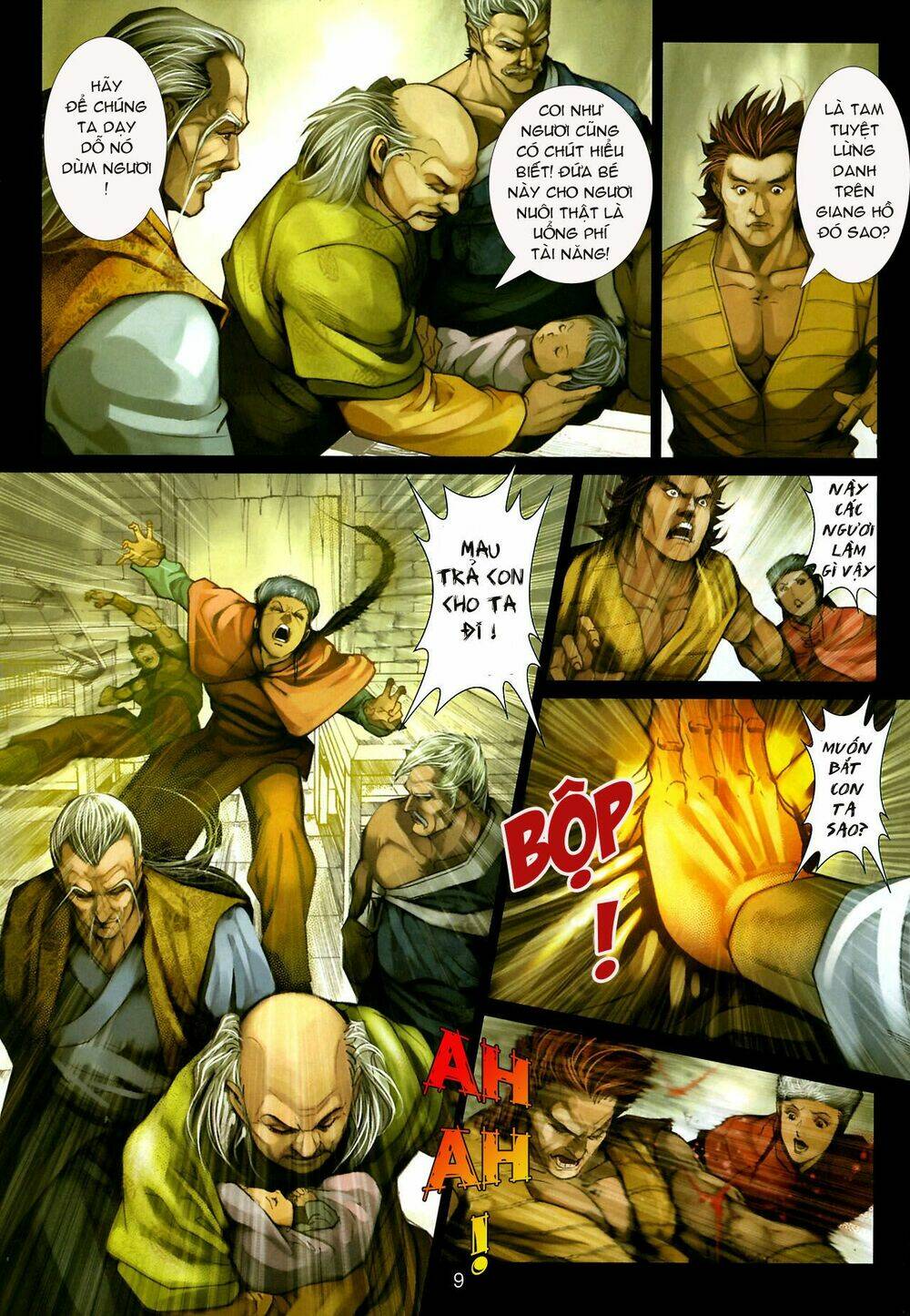 thần chưởng long kiếm phi chapter 35 33