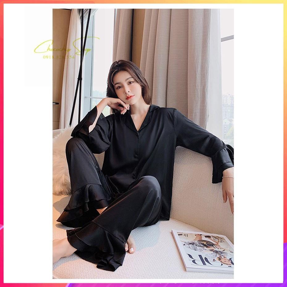 Pijama|Đồ Ngủ Cao Cấp|Pijama Lụa Cao Cấp Chất Bao Đẹp - Chocochip Shop