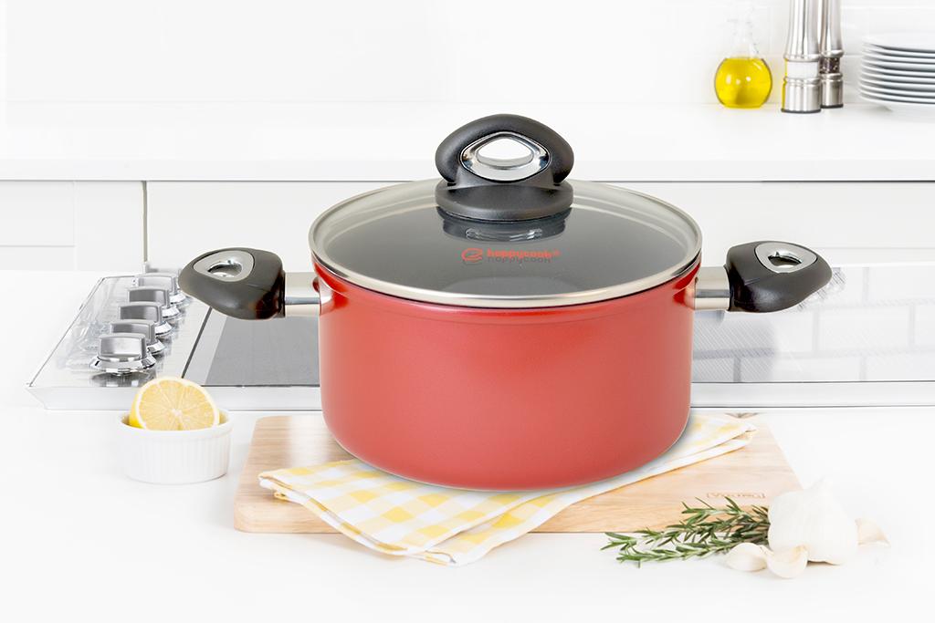 Bộ nồi Happy Cook Ceragreen HCA-CG6PC - Hàng chính hãng