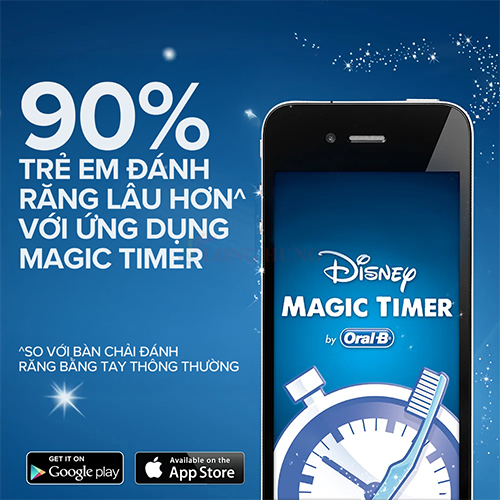 Bàn chải điện trẻ em Oral-B Vitality Kids D12.513 - Hàng chính hãng