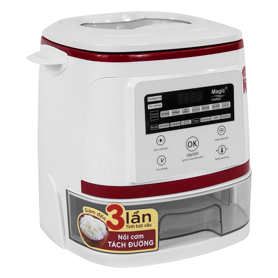 Nồi Cơm Tách Đường Magic A511 1.5L