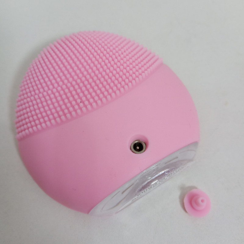 Máy Rửa Mặt Mini Silicon Sóng Âm Làm Sạch Sâu Rung Mạnh SK380