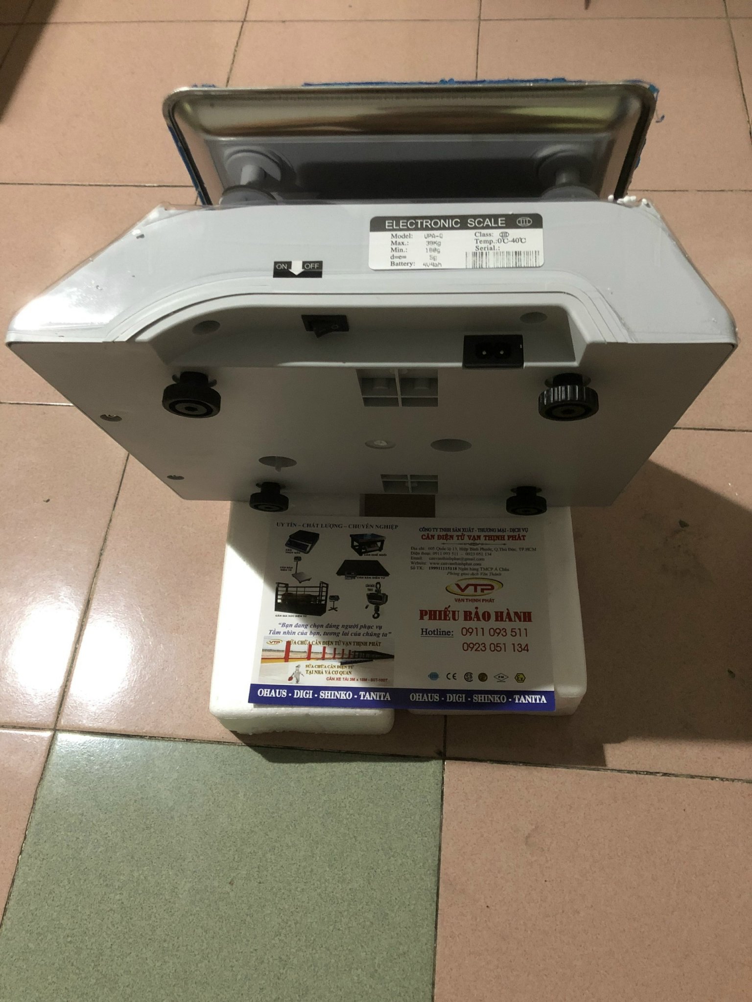 Cân Điện Tử Tính Tiền UTE UPA-Q 30 KG