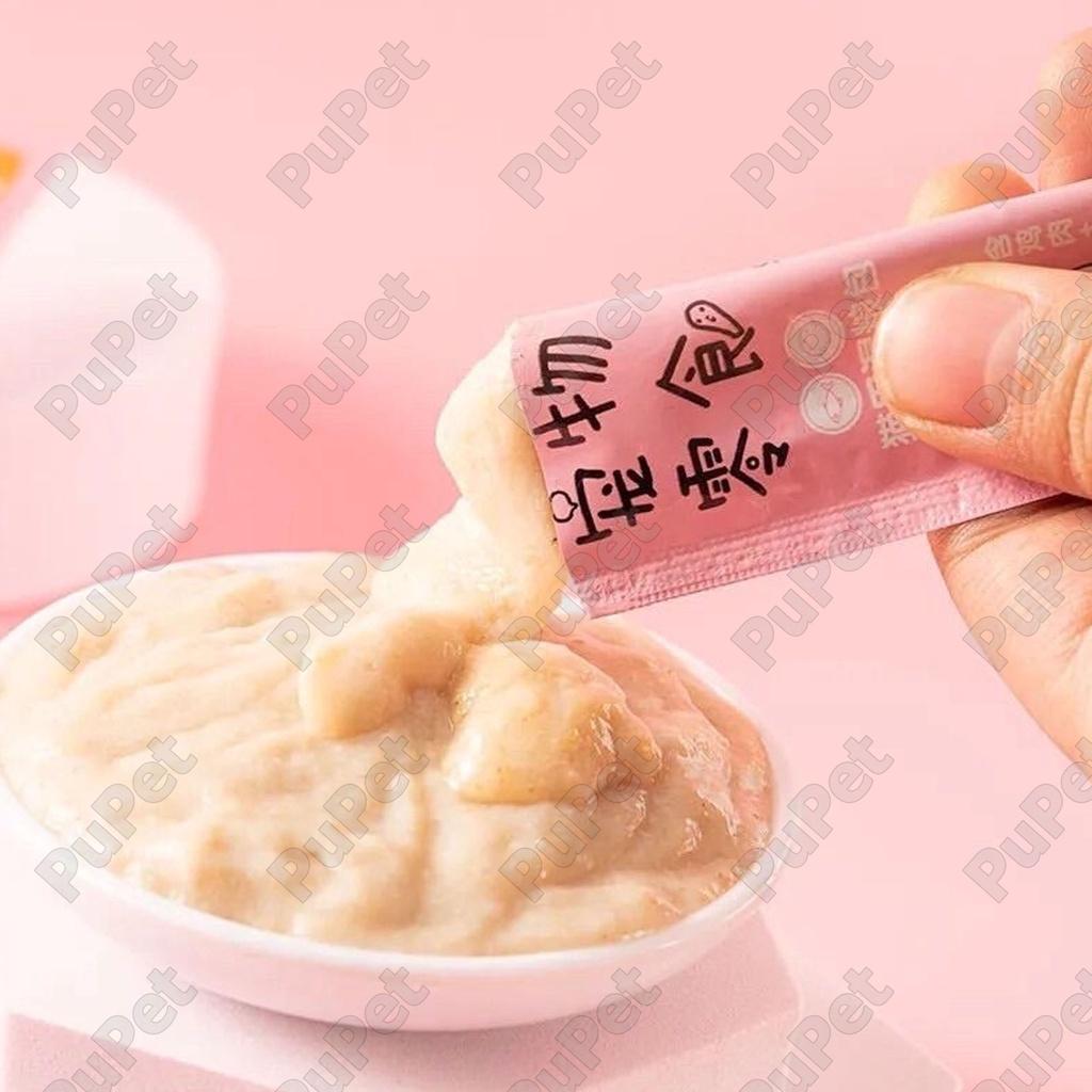 Thanh súp thưởng pate đủ vị Shizuka hiệu cherry Blossom 15g cho mèo - PuPet Shop