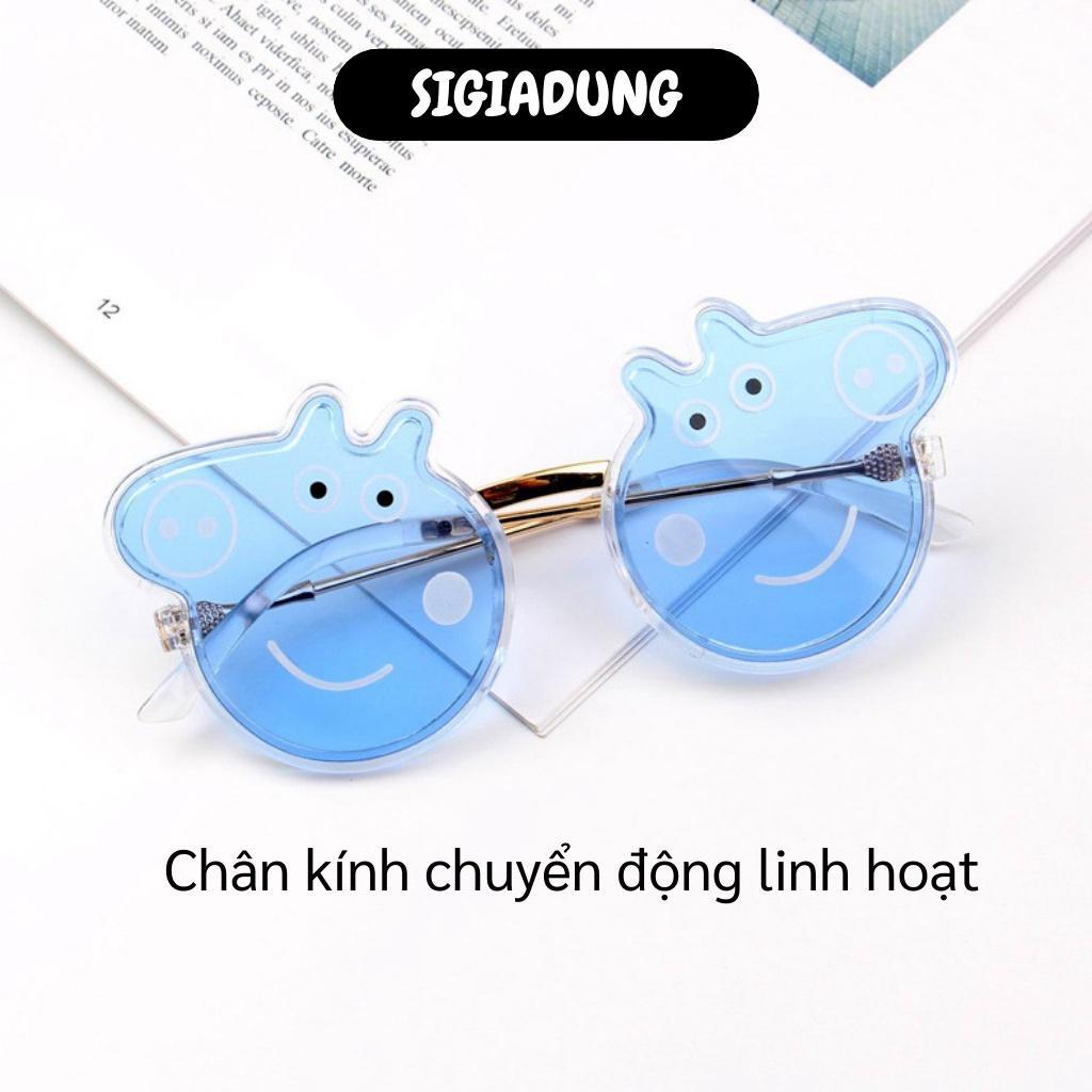 Kính Râm Cho Bé - Kính Mát Thiết Kế Hình Heo Peppa Tránh Tia UV Và Bụi Cho Bé 6397