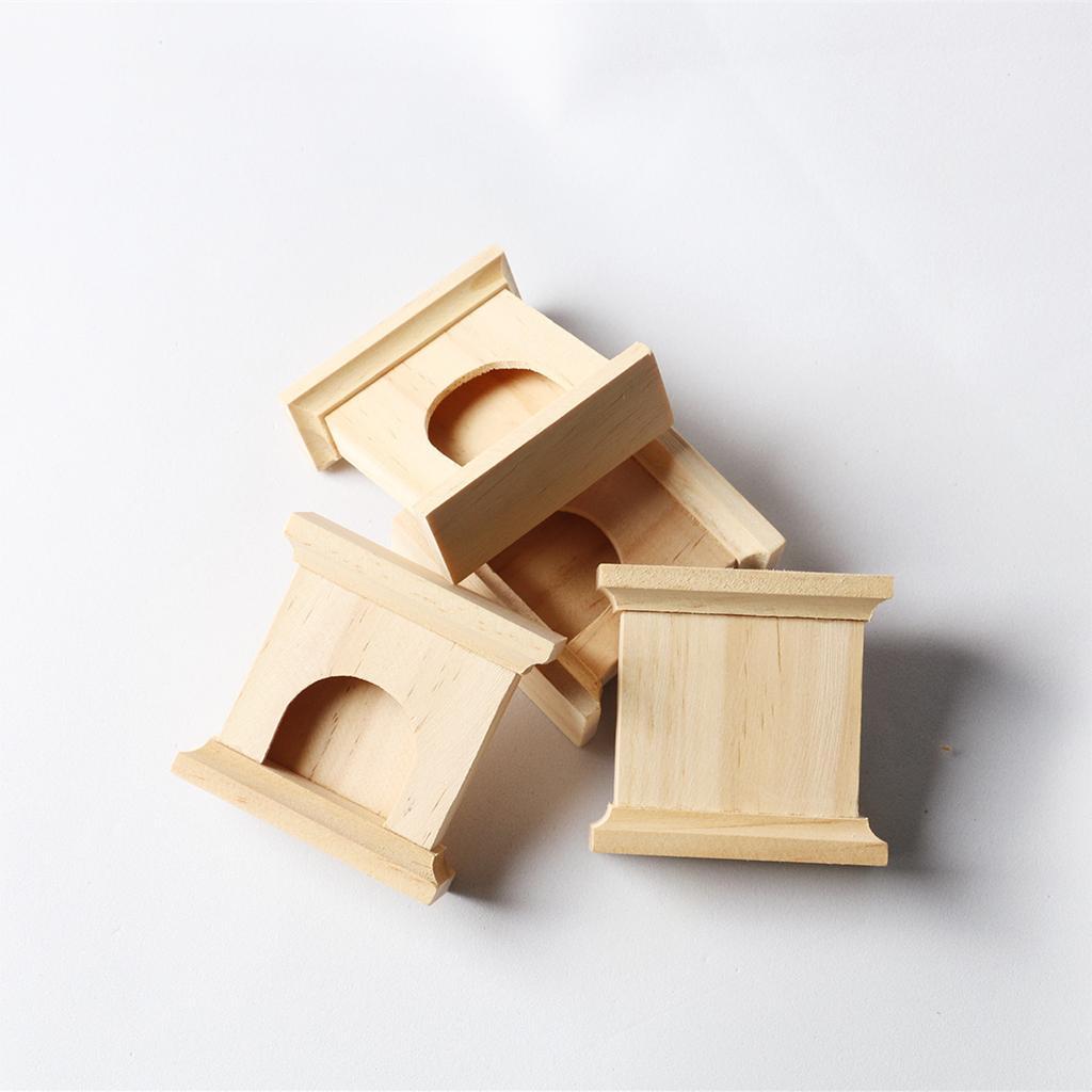 1/6 Dollhouse Fireplace Gifts Furniture Toddlers Children