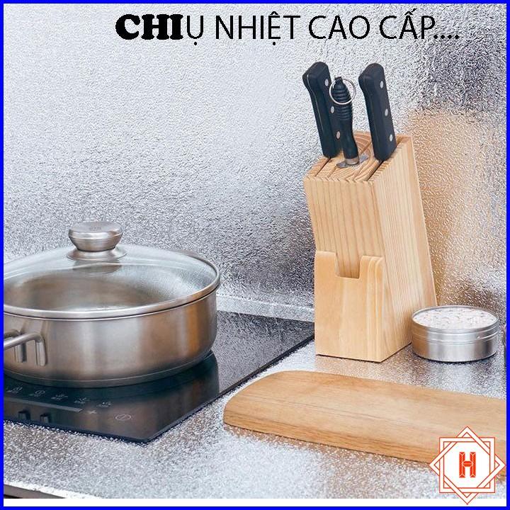 Giấy Dán Bếp Chịu Nhiệt Tốt Tráng Nhôm Cao Cấp