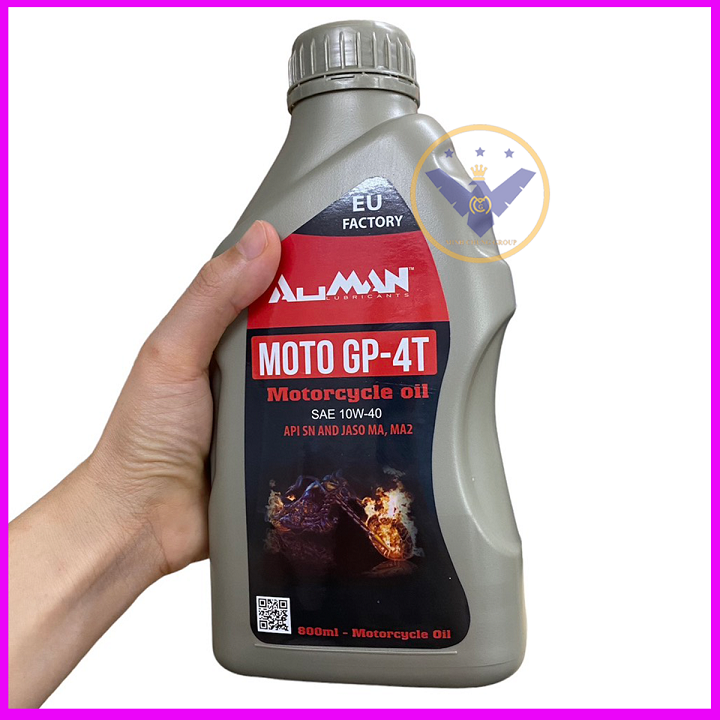 Dầu nhớt xe máy cao cấp tổng hợp MAN Moto GP 4T 10W-40 800ml