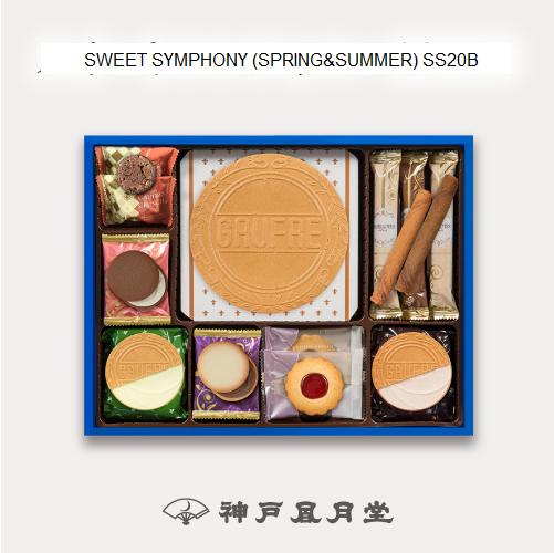 Bánh Sweet Symphony (Spring &amp;amp; Summer) 322G |KOBE FUGETSUDO|